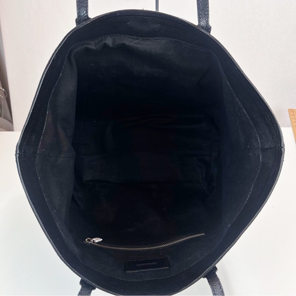 Zadig & Voltaire Mick Wings Black Tote Bag Canvas and Leather - Picture 8 of 10